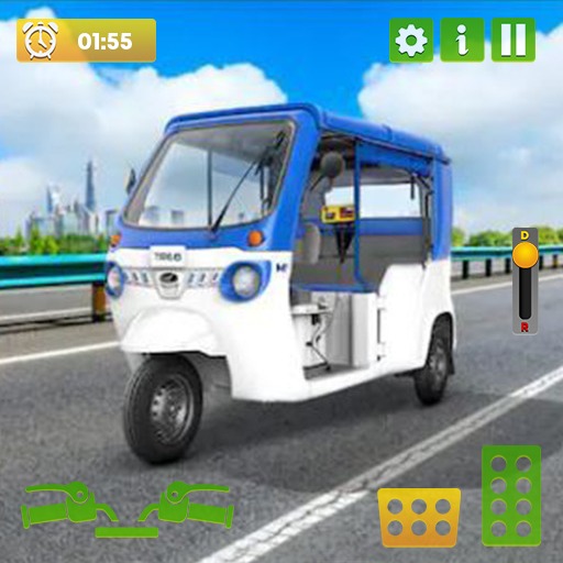 Tuk Tuk Rickshaw Driving Games icon