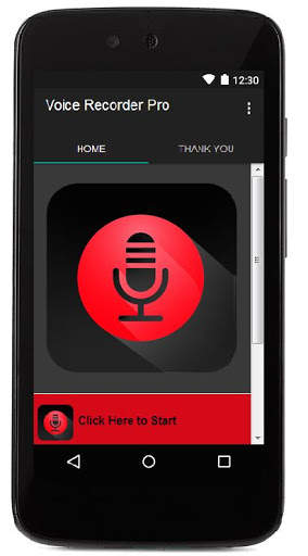 Easy Audio Voice Recorder Pro screenshot 1