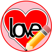 How to Draw Love Hearts أيقونة