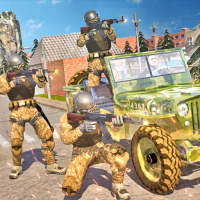 Disparos de encuentro de comandos del ejército de