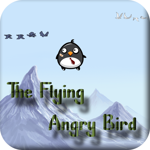 the flying angry bird icon