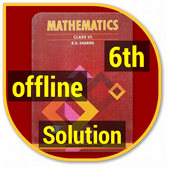 RD Sharma Class 6th Math  Solutions (offline) icon