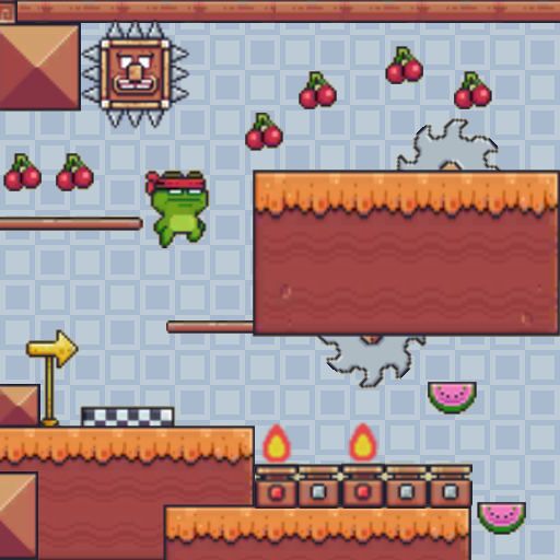 Super Frog Hero Pineapple icon