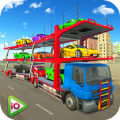 Multi Truck Car Transporter أيقونة