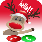 call rudolph reindeer song icon