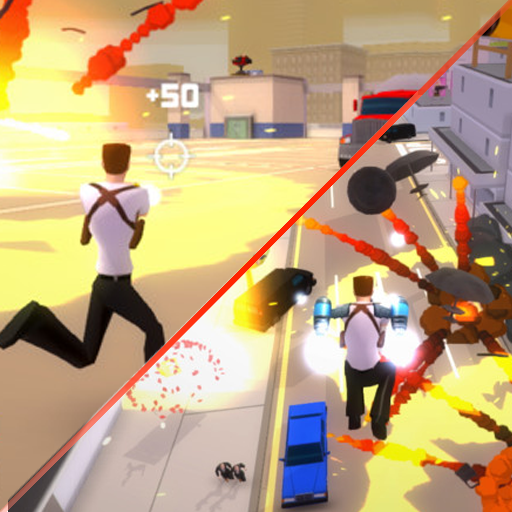 Shooters Offline Battle City - icon