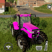 Tractor Farm Driving Cargo- Farm Life Simulator 3D أيقونة