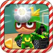 Kids drift racing