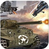 Helicopter &amp; Tanks Wars Game icon