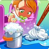 Happy Room Cleaning : Candy House Games