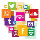 All In One Social Media icon