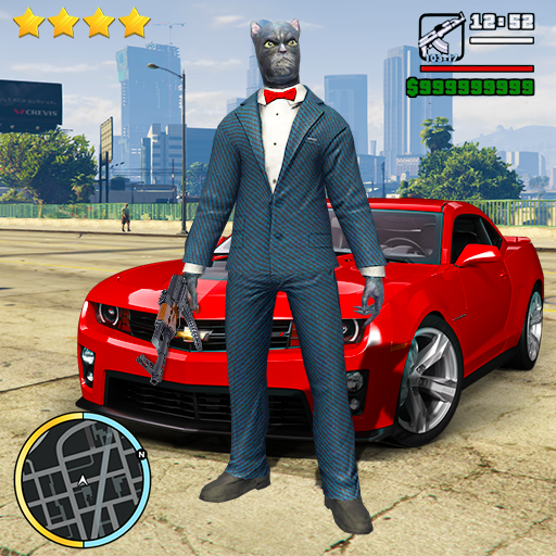 Super Panther Gangster Mafia crime icon