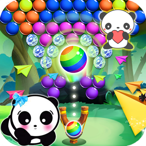 Panda Rescue Bubble - New Blast Shoot Game Pro أيقونة