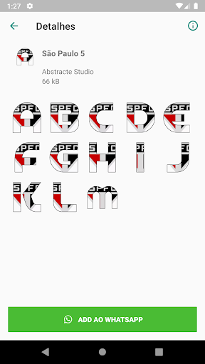 São Paulo FC Stickers screenshot 7