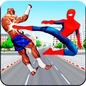 Superhero Fighting Street Crime Free icon