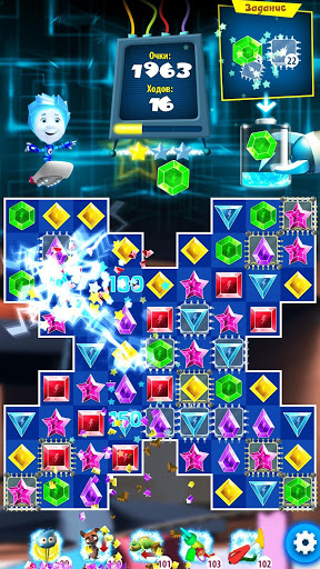 Фиксики Бум! Игры Три в Ряд Ok детские головоломки скриншот 5