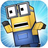 Yellow Banana Me Minion Craft Run icon