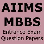 Previous Year Question Papers AIIMS MBBS on 9Apps
