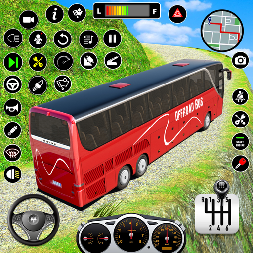 Bus Driving Simulator-Bus Game icon