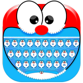 Blue Cat - Keyboard Theme иконка