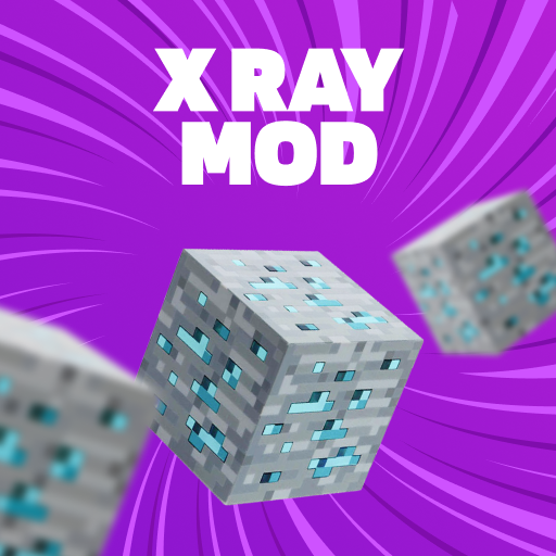 X Ray Mod for Minecraft PE icon