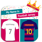 My Name In Soccer Jersey Joke icon