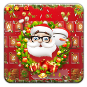 Cute Christmas Santa Keyboard icon