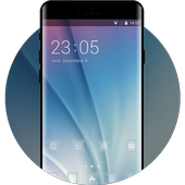 Abstract Launcher Theme Glass Shine Icon Pack icon