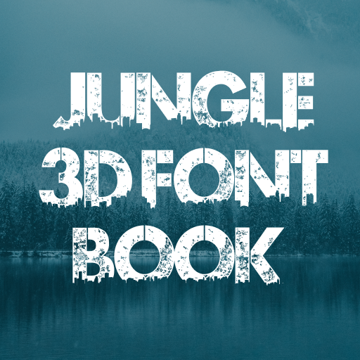 Jungle 3D Font &amp; Text Art icon