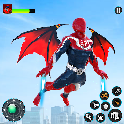 Spider Rope Hero Flying Games icon