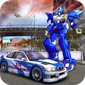 US Police Robot Transform: Robot Fighting Games