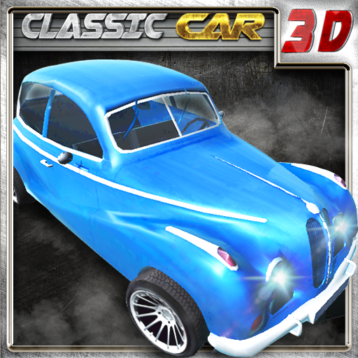 Classic car 3d icon
