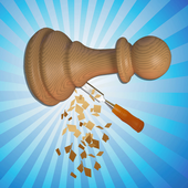 Wood Cutting: Lathe Machine icon