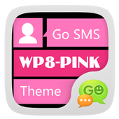 GO SMS Pro WP8 PinK ThemeEX icon
