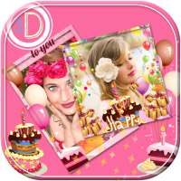 3D Birthday Photo Frame