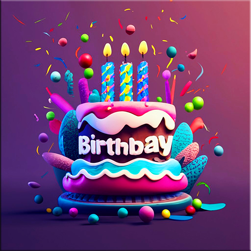 Birthday Video Maker 2024 icon