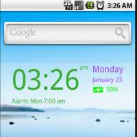 My Color Digital Clock Widget (No ad)
