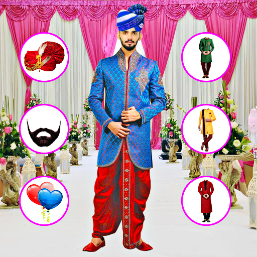 Sherwani photo editor icon