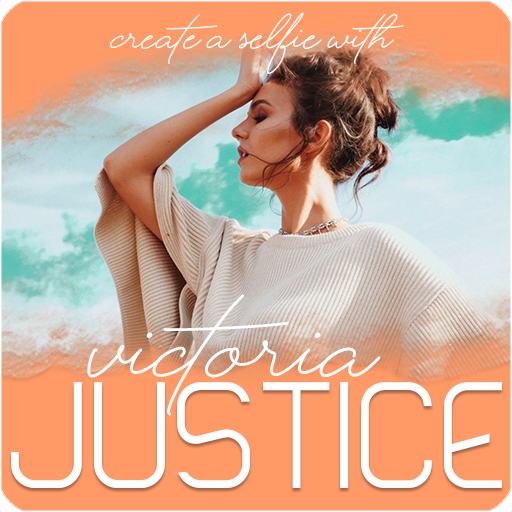 Create a selfie with Victoria Justice icon