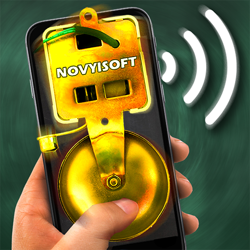 School bells sounds prank icon