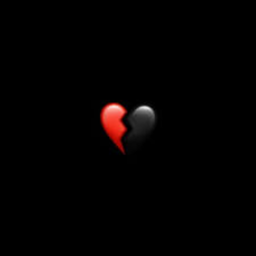 heart broken wallpaper aesthetic icon