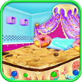 Bed Cake Maker Cooking Game icon