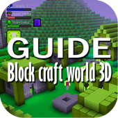 Tips for block craft world 3D icon