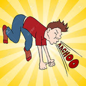 Sneeze sound prank icon