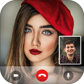 Girlfriend FakeTime prank : Fake Video Call icon