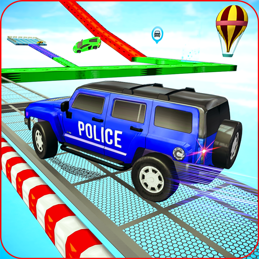 Police Prado Jeep Stunts Racing - Jeep Stunts Game icon