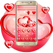 3D Love Heart Launcher Theme icon