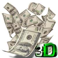 Falling Money 3D Wallpaper
