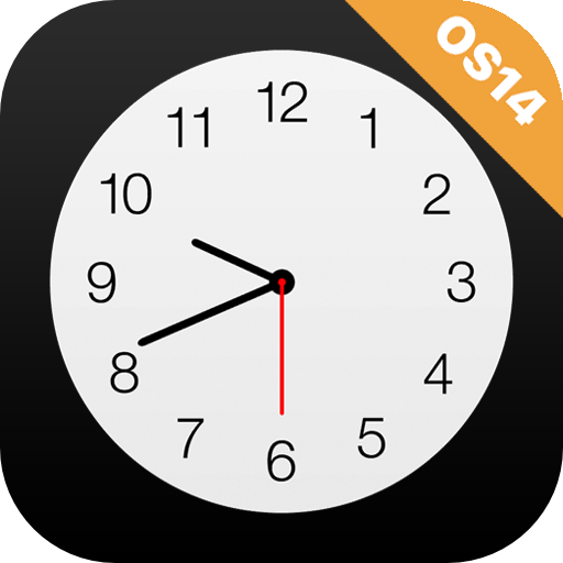 iClock OS 14- Clock Style Phone 12 icon
