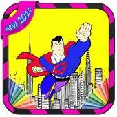 coloring Super Héros icon